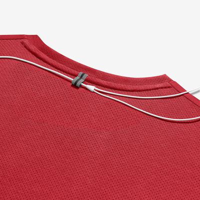 Nike Mens Dri-FIT Cool Tailwind Running Crew - Daring Red - main image