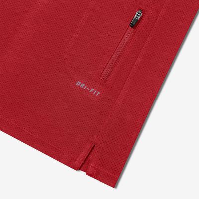 Nike Mens Dri-FIT Cool Tailwind Running Crew - Daring Red - main image