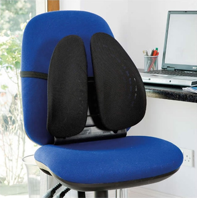 DynaSpine Portable Back Support - Black - main image