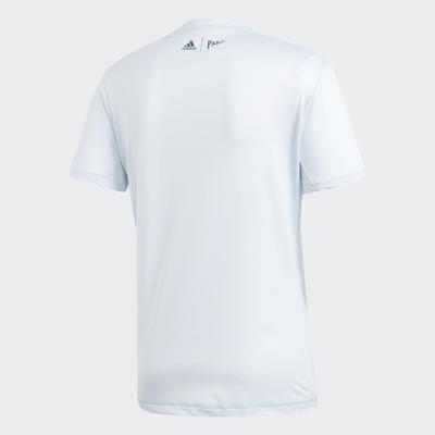 Adidas parley striped tee on sale