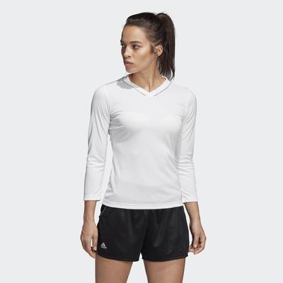 Adidas Womens UV Protect 3/4 Sleeve Top - White - main image