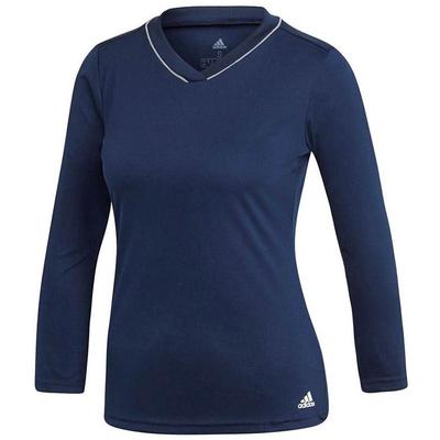 Adidas Womens UV Protect 3/4 Sleeve Top - Navy - main image
