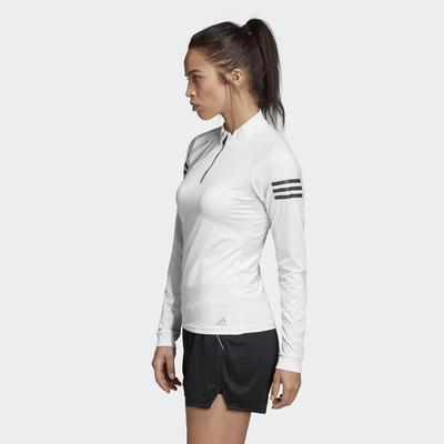 Adidas Womens Club Midlayer Long Sleeve - White - main image