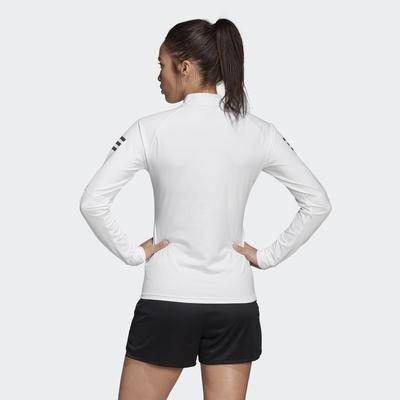 Adidas Womens Club Midlayer Long Sleeve - White - main image