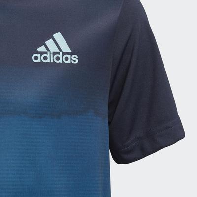 Adidas Boys Parley Printed Tee - Legend Ink - main image