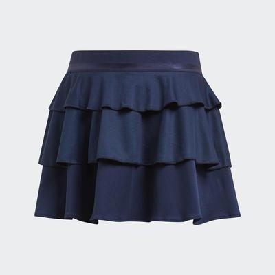 Adidas Girls Frill Skort - Navy - main image