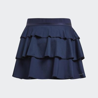 Adidas Girls Frill Skort - Navy - main image