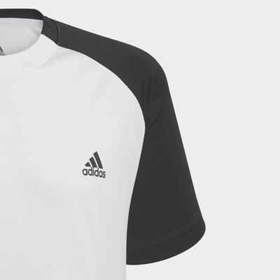 Adidas Boys Club Tee - White/Black - main image