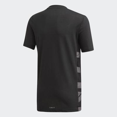 Adidas Boys Escouade Tee - Black - main image