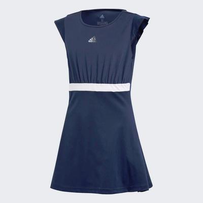 Adidas Girls Ribbon Dress - Collegiate Navy - main image