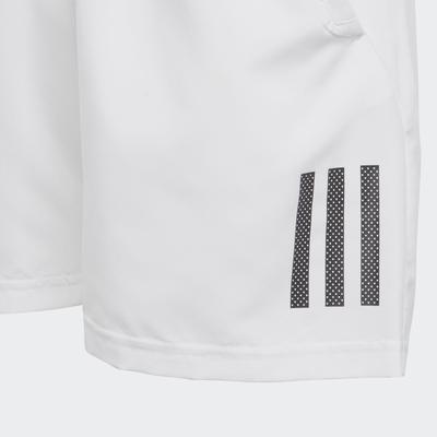 Adidas Boys Club 3-Stripes Shorts - White - main image