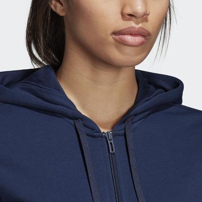 Adidas Womens Club Hoodie - Blue - main image