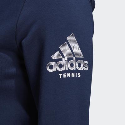 Adidas Womens Club Hoodie - Blue - main image