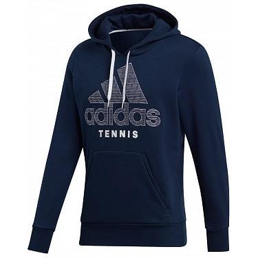 Adidas Mens Tennis Hoodie - Navy - main image