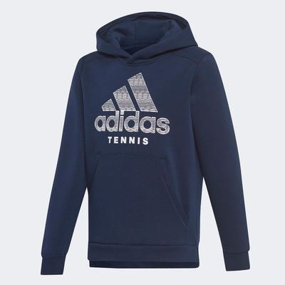 Adidas Boys Tennis Hoodie - Navy - main image