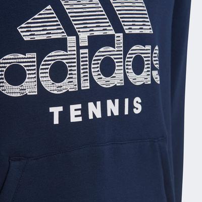 Adidas Boys Tennis Hoodie - Navy - main image