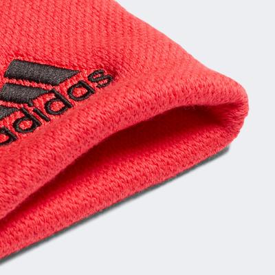 Adidas Tennis Large Wristbands - Shock Red - main image