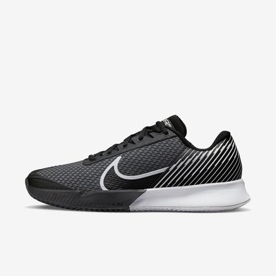 Nike Mens Air Zoom Vapor Pro 2 Clay Tennis Shoes - Black/White - main image