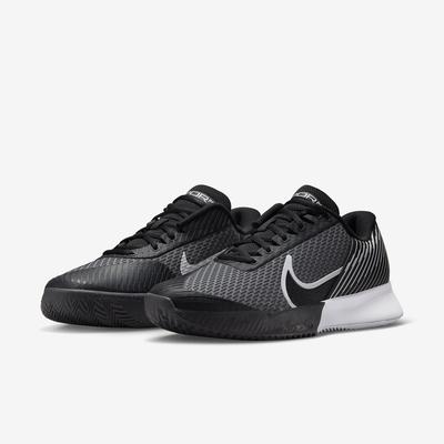 Nike Mens Air Zoom Vapor Pro 2 Clay Tennis Shoes - Black/White - main image