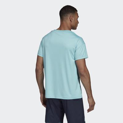 Adidas Mens Parley Graphic Tee - Blue - main image