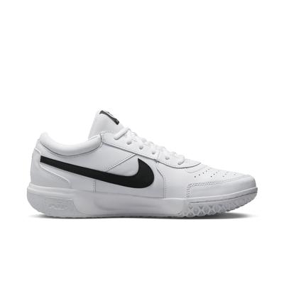 Nike Mens Zoom Court Lite 3 Tennis Shoes - White/Black - main image