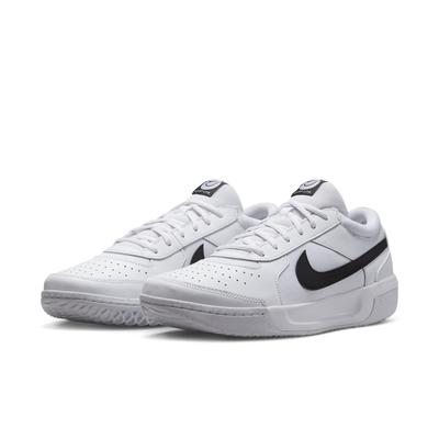 Nike Mens Zoom Court Lite 3 Tennis Shoes - White/Black - main image