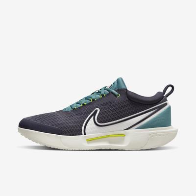 Nike Mens Zoom Pro HC Tennis Shoes - Gridiron/Mineral Teal - Tennisnuts.com