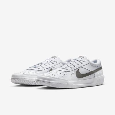 Nike Womens Zoom Lite 3 Tennis Shoes - White/Flat Pewter - main image