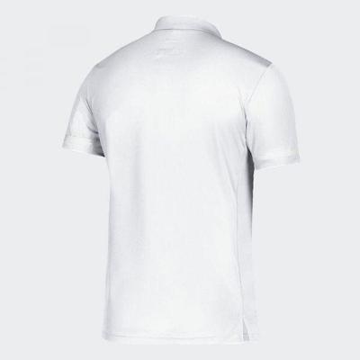 Adidas Mens Team 19 Polo T-Shirt - White