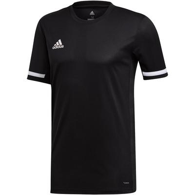 Adidas Mens T19 Short Sleeved Jersey - Black - main image