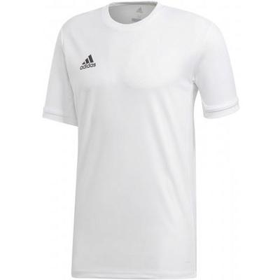 Adidas Mens T19 Short Sleeved Jersey - White - main image