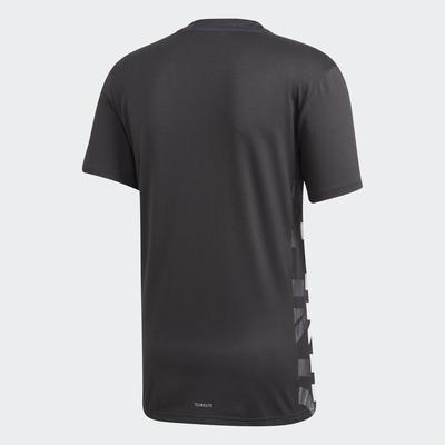 Adidas Mens Escouade Tee - Black/White - main image