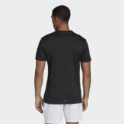 Adidas Mens Escouade Tee - Black/White - main image
