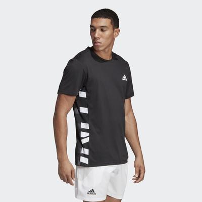 Adidas Mens Escouade Tee - Black/White - main image
