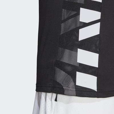 Adidas Mens Escouade Tee - Black/White - main image