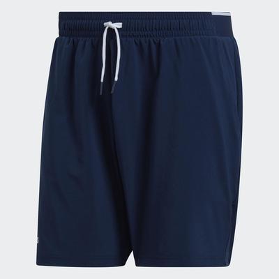 Adidas Mens Club Stretch Woven 7 Inch Tennis Shorts - Navy - main image