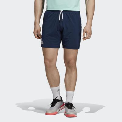 Adidas Mens Club Stretch Woven 7 Inch Tennis Shorts - Navy - main image