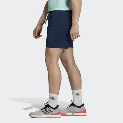 Adidas Mens Club Stretch Woven 7 Inch Tennis Shorts - Navy - main image