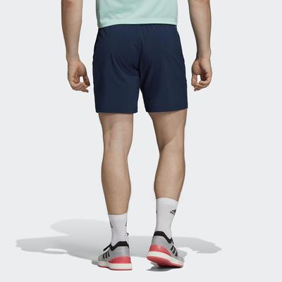 Adidas Mens Club Stretch Woven 7 Inch Tennis Shorts - Navy - main image