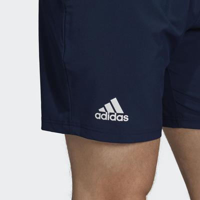 Adidas Mens Club Stretch Woven 7 Inch Tennis Shorts - Navy - main image