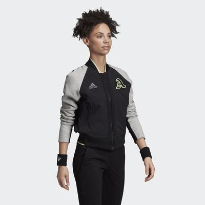 Adidas Womens New York Varsity Jacket - Black