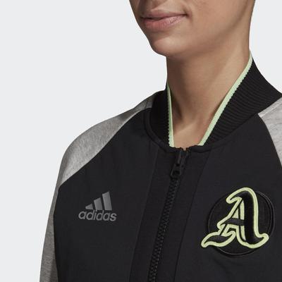 Adidas Womens New York Varsity Jacket - Black