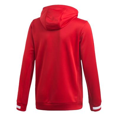 Adidas Kids T19 Hoodie - Red/White - main image