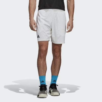 Adidas Mens Escouade 7 Inch Shorts - White - main image