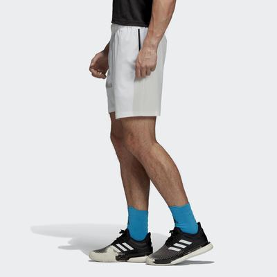 Adidas Mens Escouade 7 Inch Shorts - White - main image