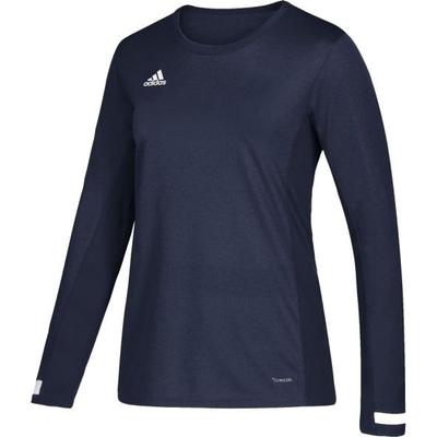 Adidas Womens T19 Long Sleeve Jersey - Navy/White - main image