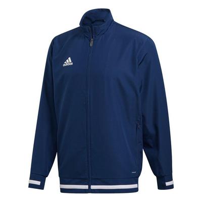 Adidas Mens T19 Woven Tennis Jacket - Navy Blue - main image