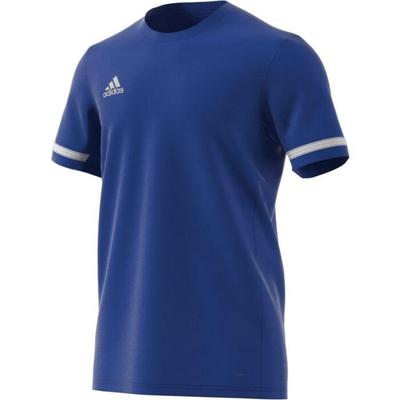 Adidas Mens T19 Short Sleeve Tennis Jersey Tee - Blue - main image