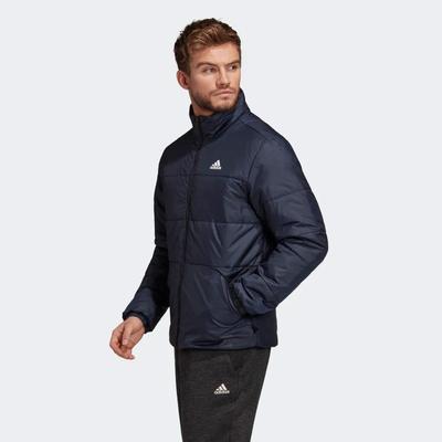 Adidas Mens BSC 3-Stripe Insulated Jacket - Legend Ink