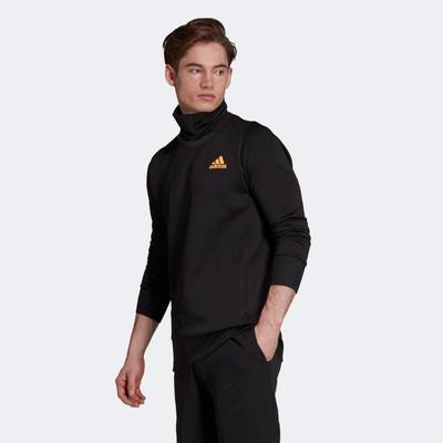 Adidas Mens Thermal Midlayer Top - Black - main image